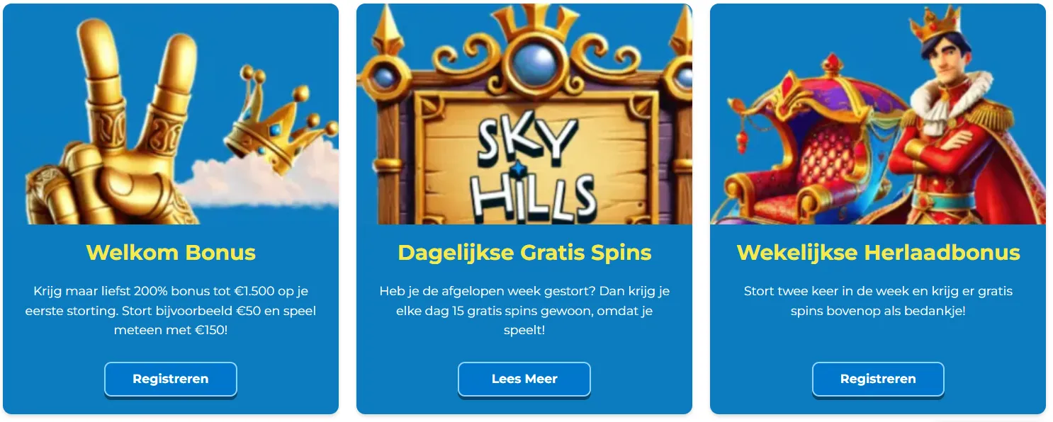 Skyhills Casino – Het Beste Online Casino Voor Nederlandse Spelers image 3